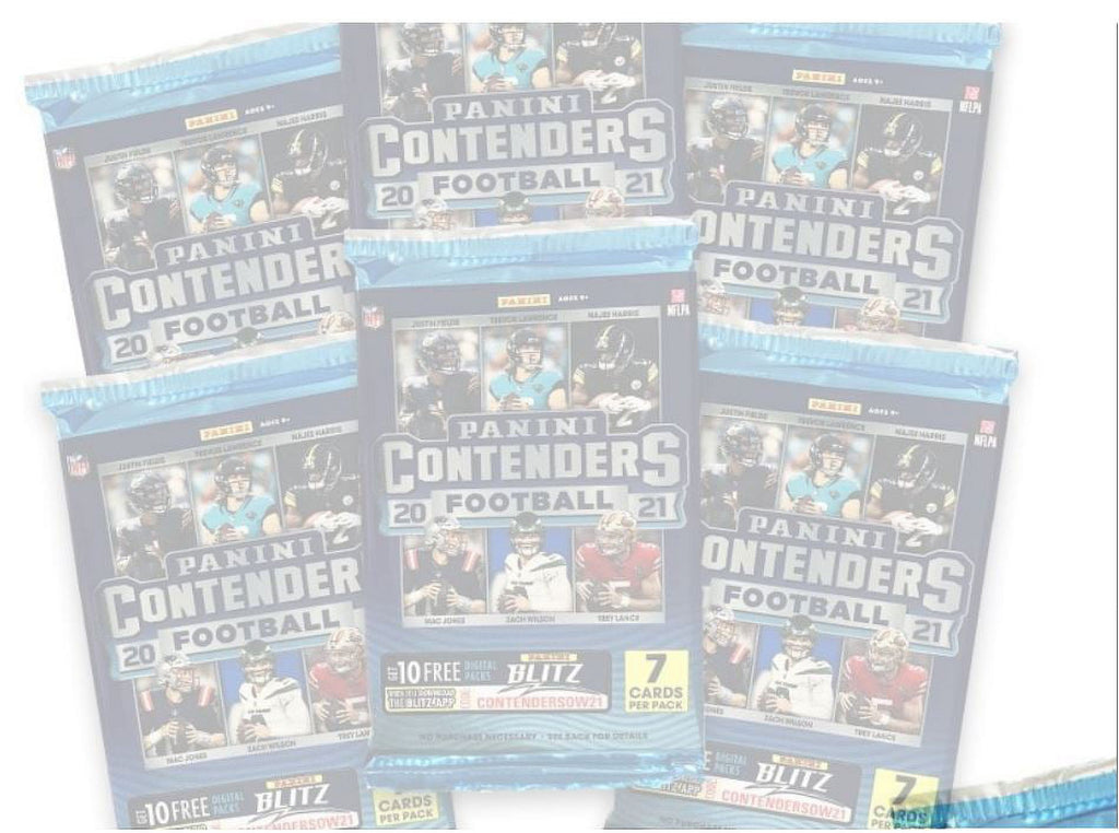 2021 Panini NFL Contenders Football Trading Card Blaster Box G298
