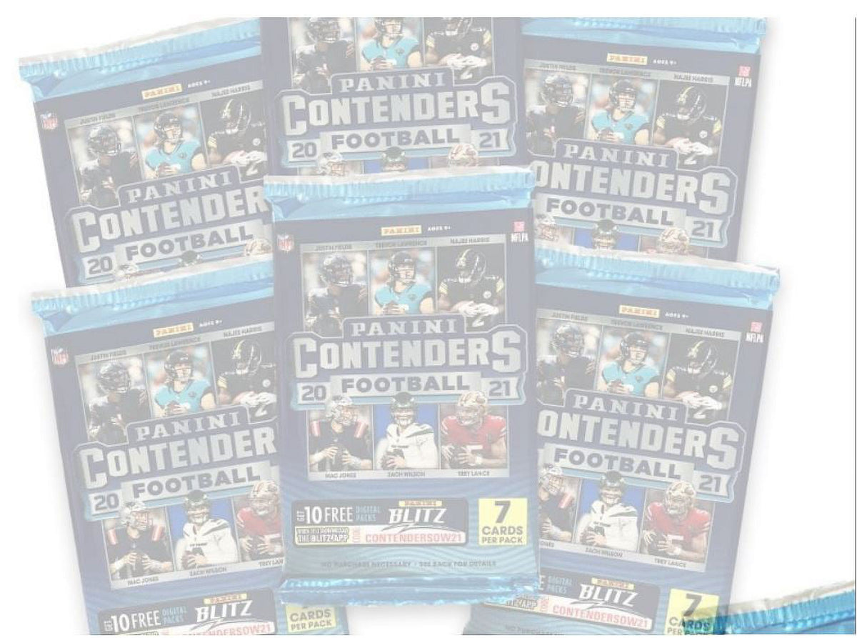2021 Panini NFL Contenders Football Trading Card Blaster Box G298