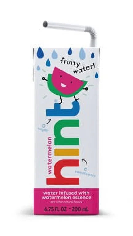 Water Watermelon Water, Pack of 32, 6.75 Fl Oz Q93021