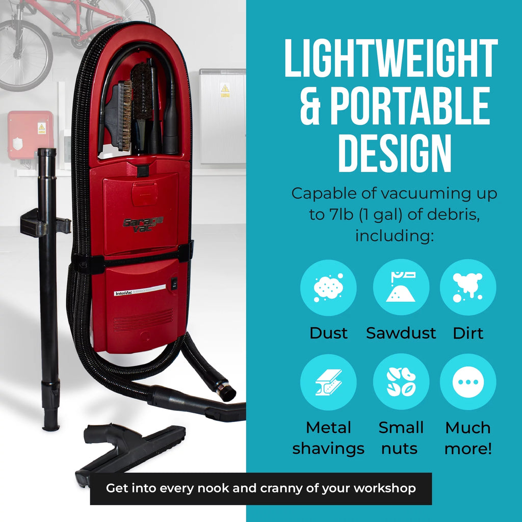 1 Gallon Wall Mounted Garage Vacuum Cleaner X98730