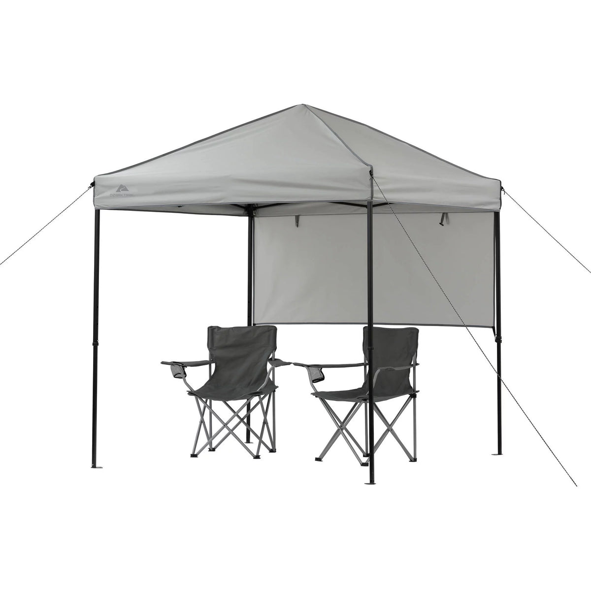 6' x 6' Gray Instant Outdoor Canopy X854