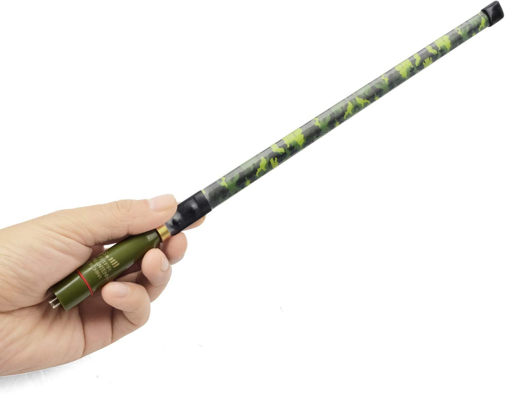 Tactical Foldable Dual Band Antenna, 15.3inch SMA-Female, Pack of 2 Y87859