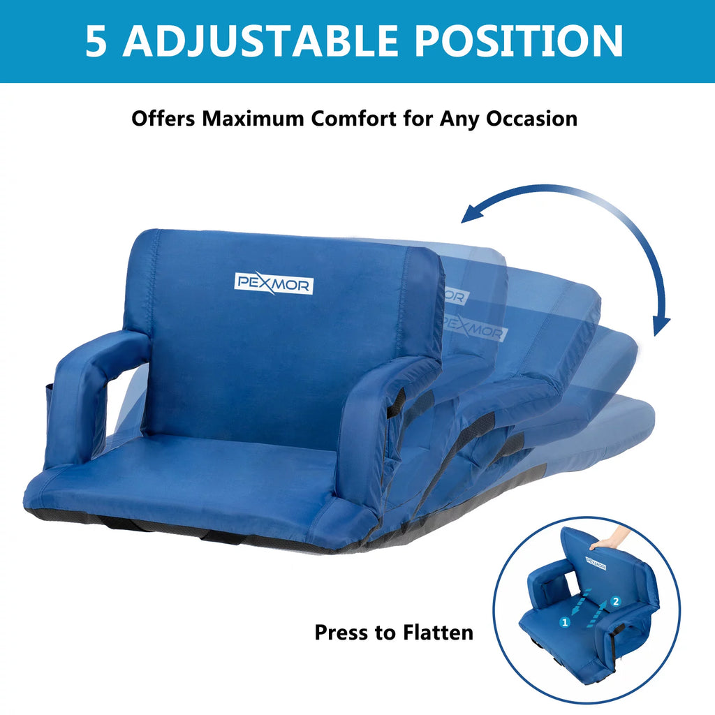 Stadium Seat with Back Support & Carrying Bag M895