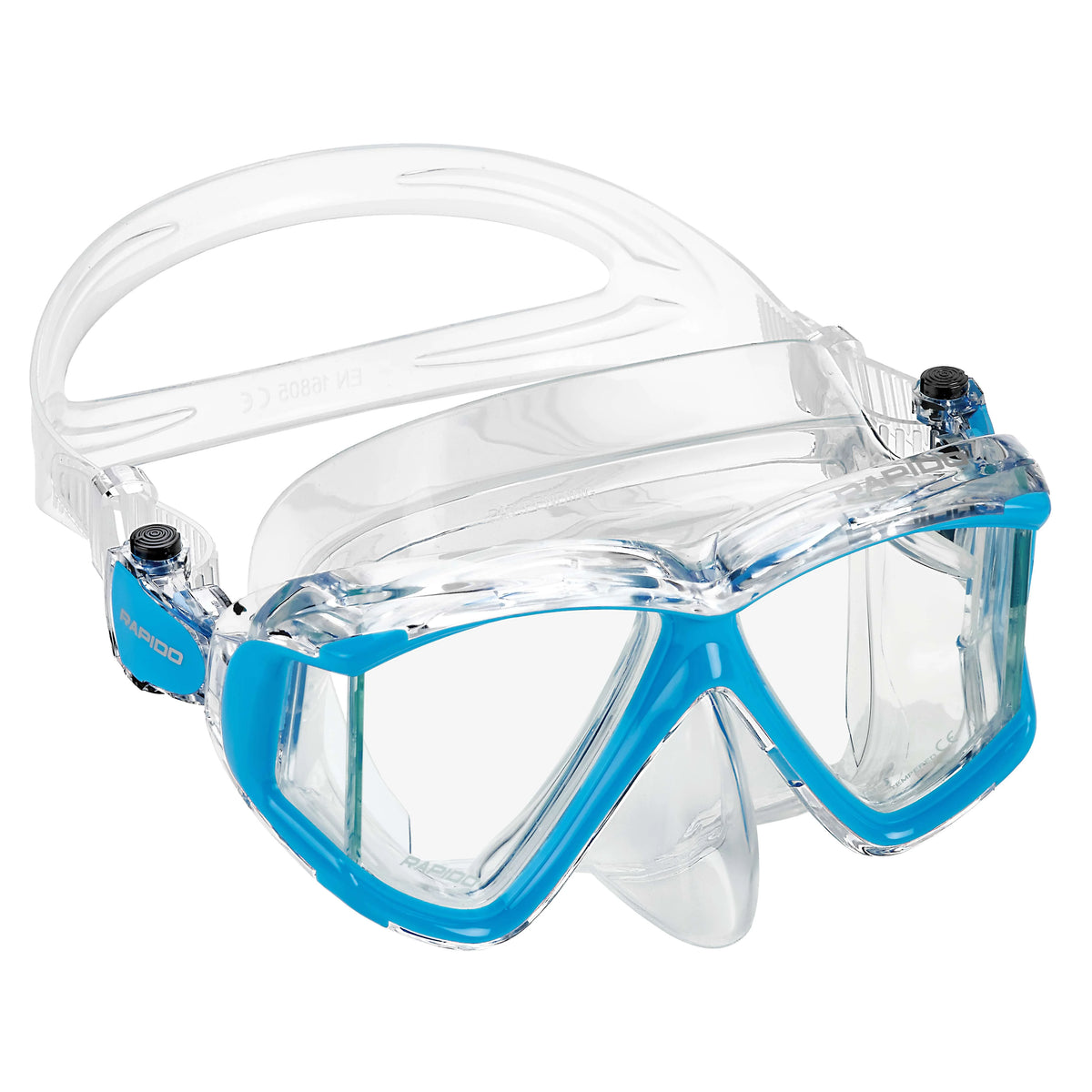 Panoramic Side-View Snorkel Mask with Dry Snorkel Set C793