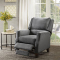 Grey Push Back Recliner K6123