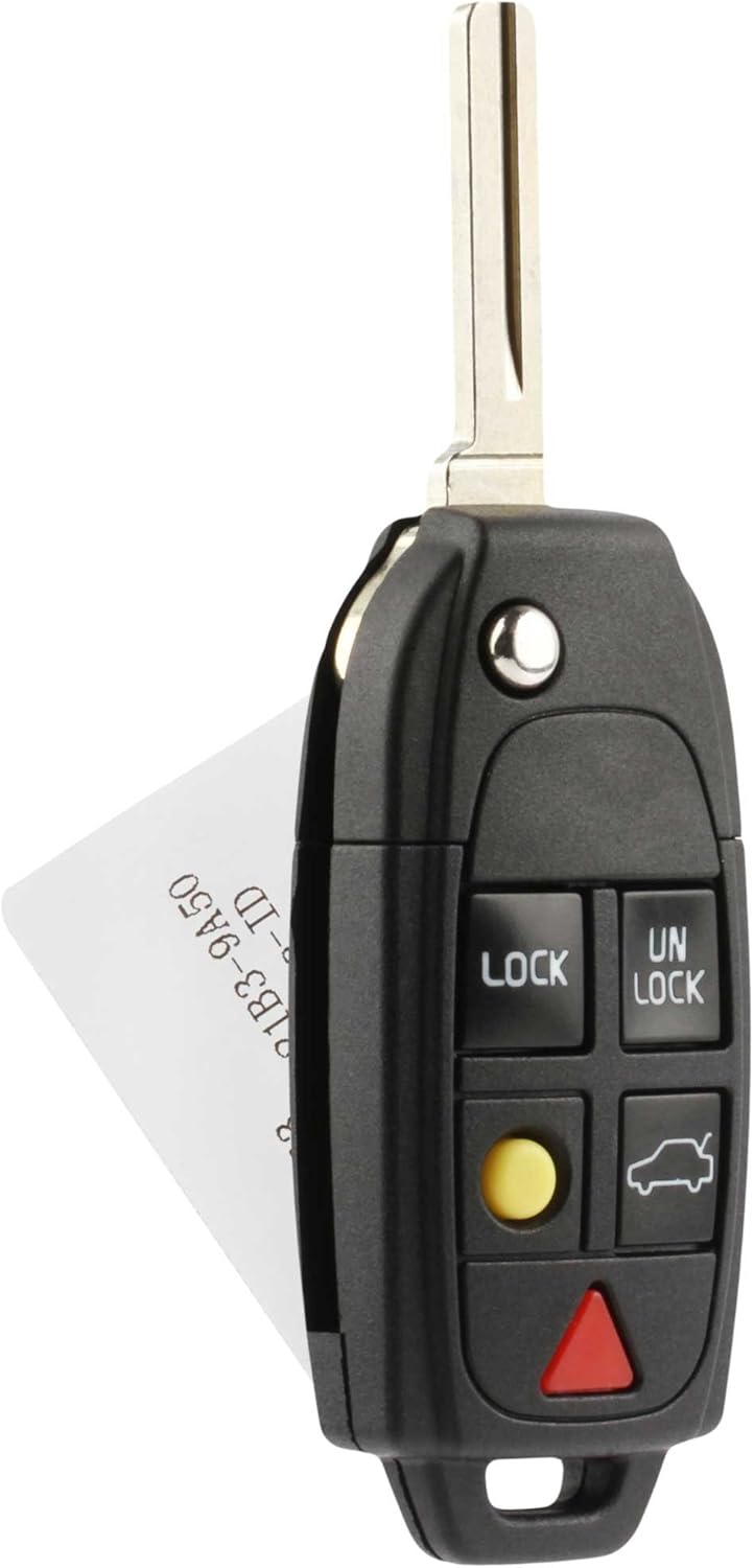 Pack of 2 Keyless Entry Remote fits Volvo C30 C70 S40 S60 S80 V50 V70 XC60 XC70 XC90 U661710