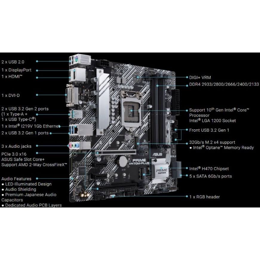 Prime H470M-PLUS Motherboard H837
