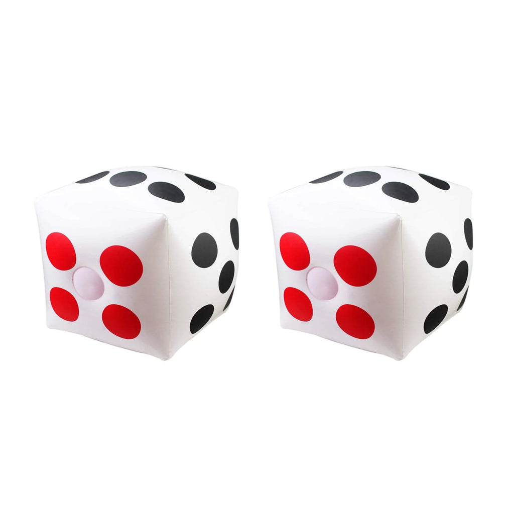 2pc 13 Inch Inflatable Dice Set Z6190