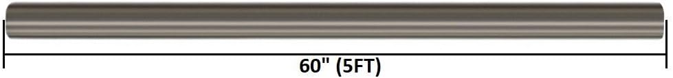 Stainless Steel Straight Exhaust Pipe 2" OD 5' Long Pack of 2 Y408