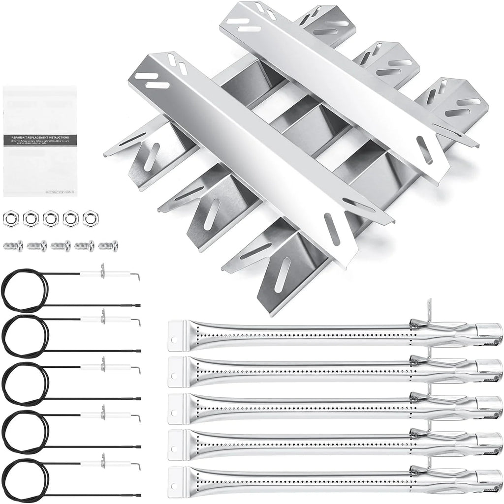 Stainless Steel Heat Plates for 2-Burner Gas Grill, 2-Pack D529654