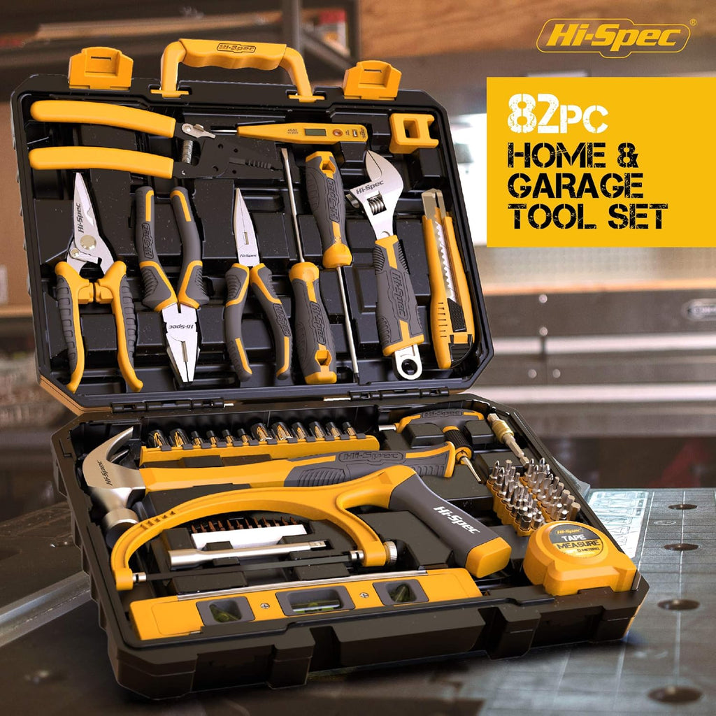 82 Piece Home & Garage Tool Kit Set C21619