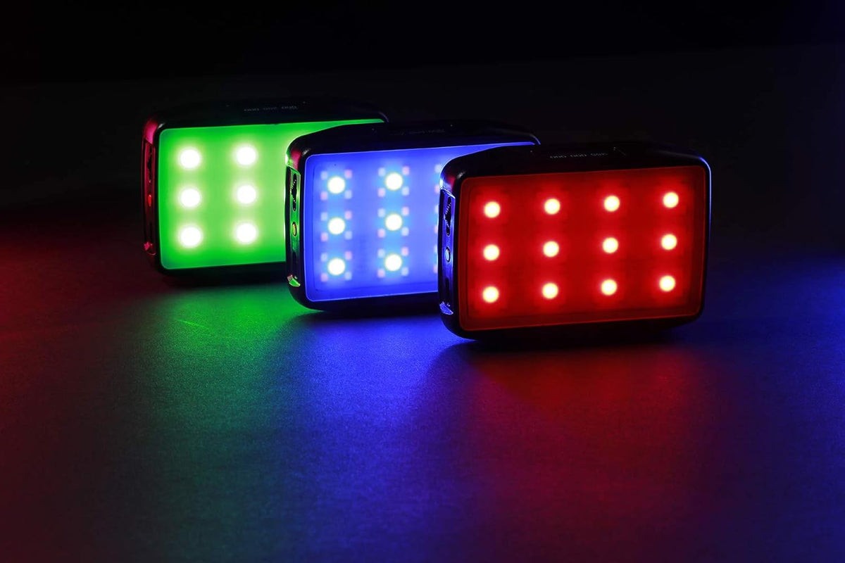 5W RGB Pocket On Camera Light with Color Temperature 2500-9000K U95330