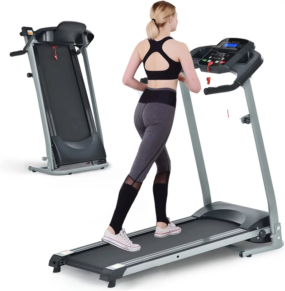 Folding Incline Treadmill with 12 Preset Programs K4726