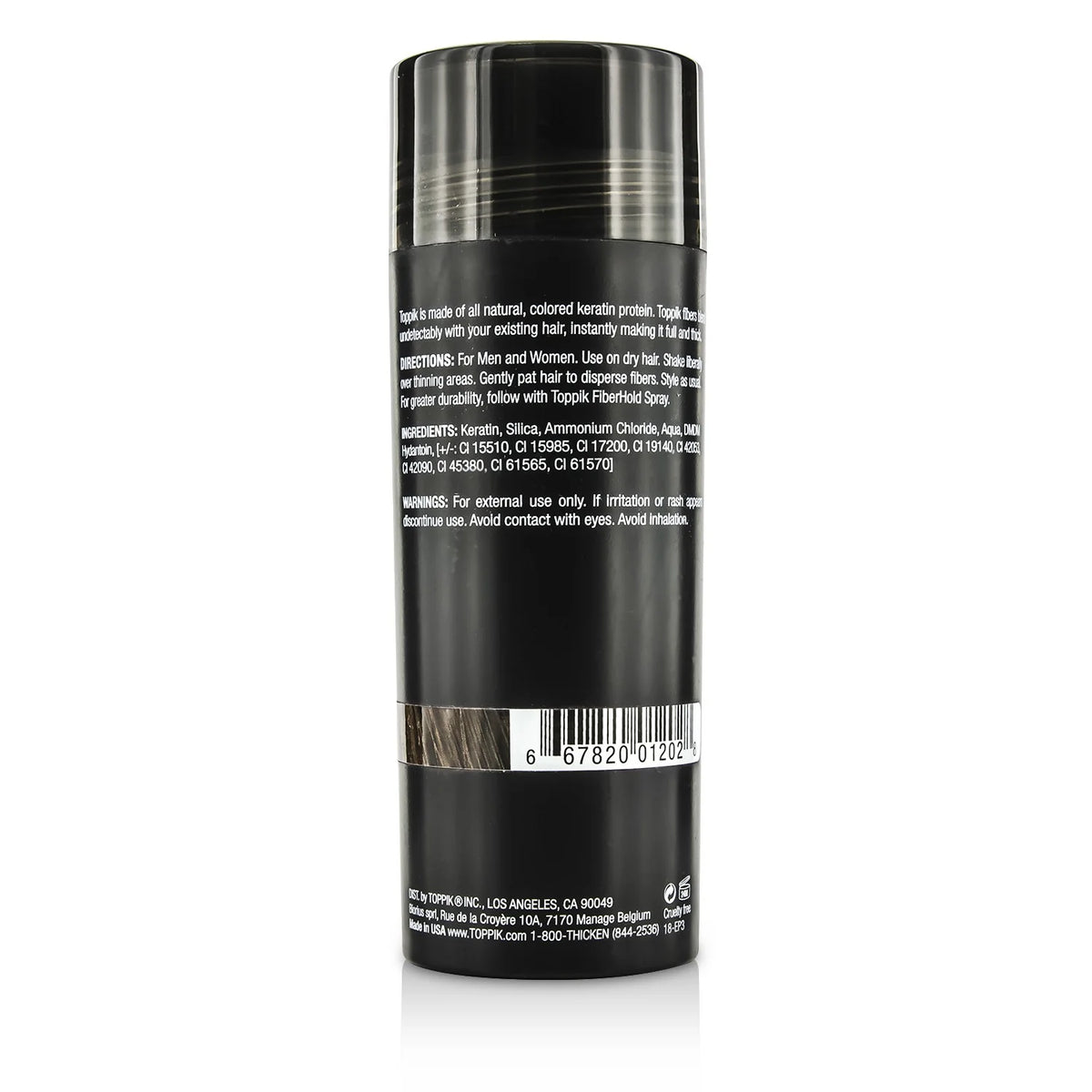 Dark Brown Hair Building Fibers 27.5g L4181