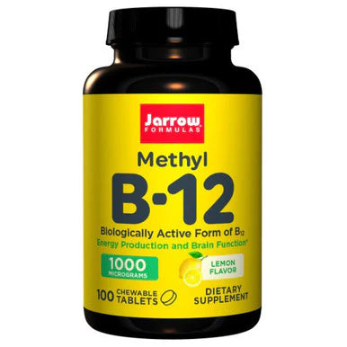 Methyl B-12 1,000mcg Lemon 100 chewable tablets C1990