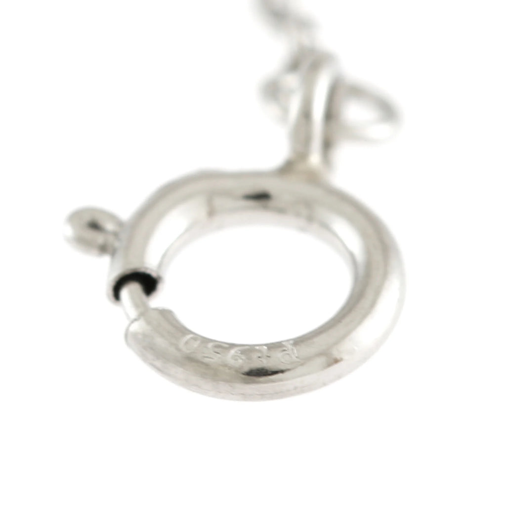 Tiffany Open Circle Diamond Necklace Pt950 Platinum D286845