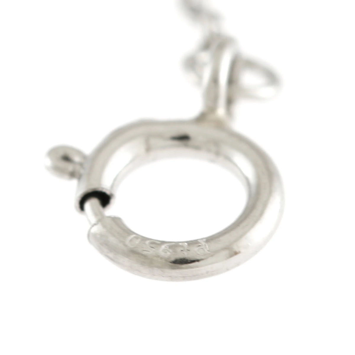 Tiffany Open Circle Diamond Necklace Pt950 Platinum D286845