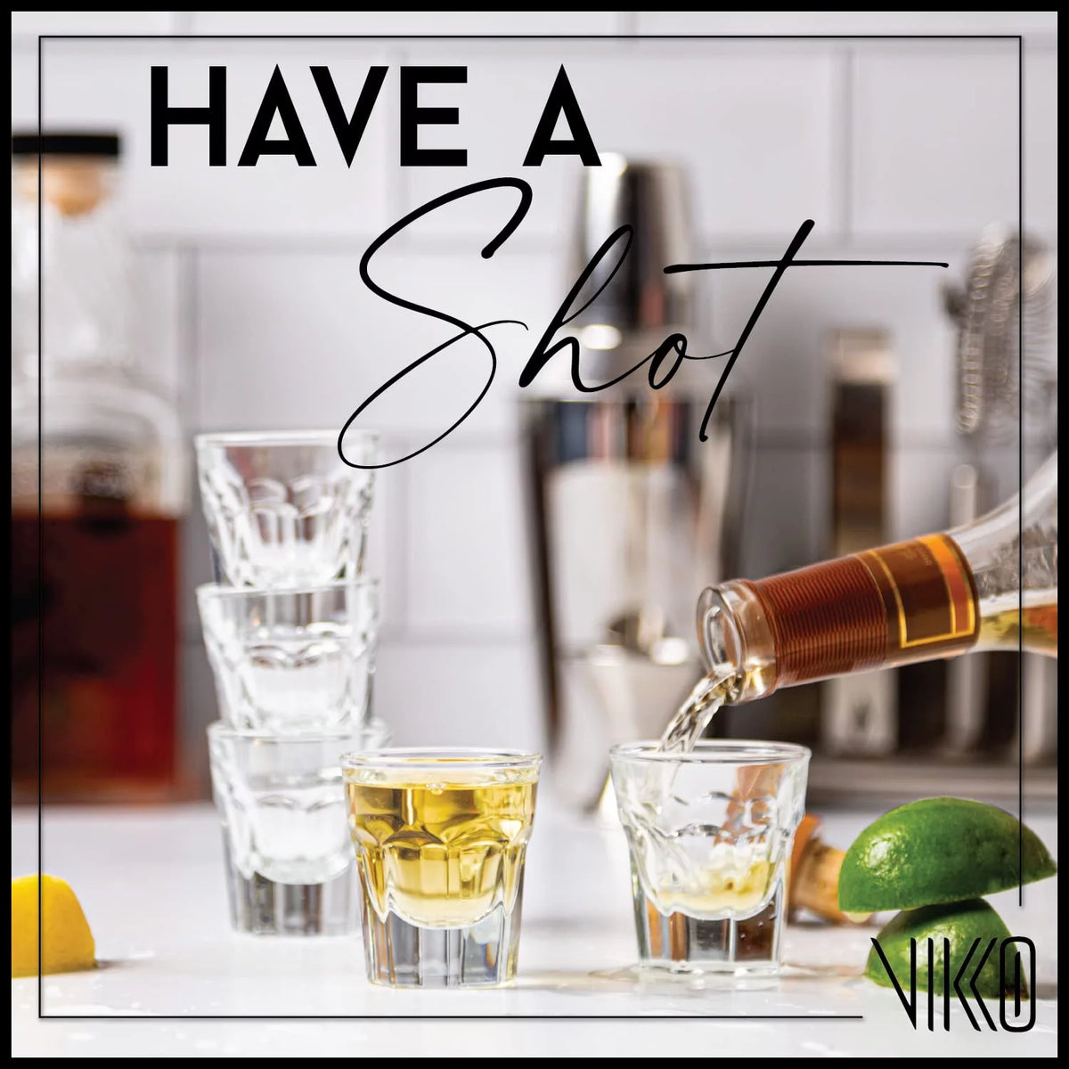 1 Ounce Shot Glasses Set of 6 I6505