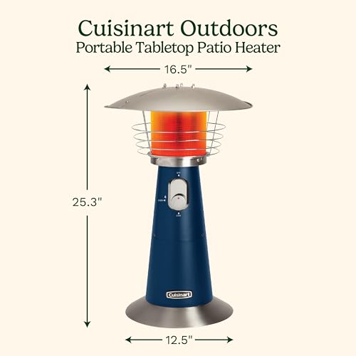 Portable 11,000 BTU Propane Patio Heater J614
