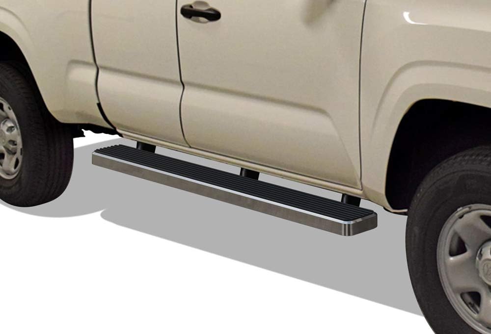 Black Aluminum Running Boards Side Step for Toyota Tacoma Access Cab H8789