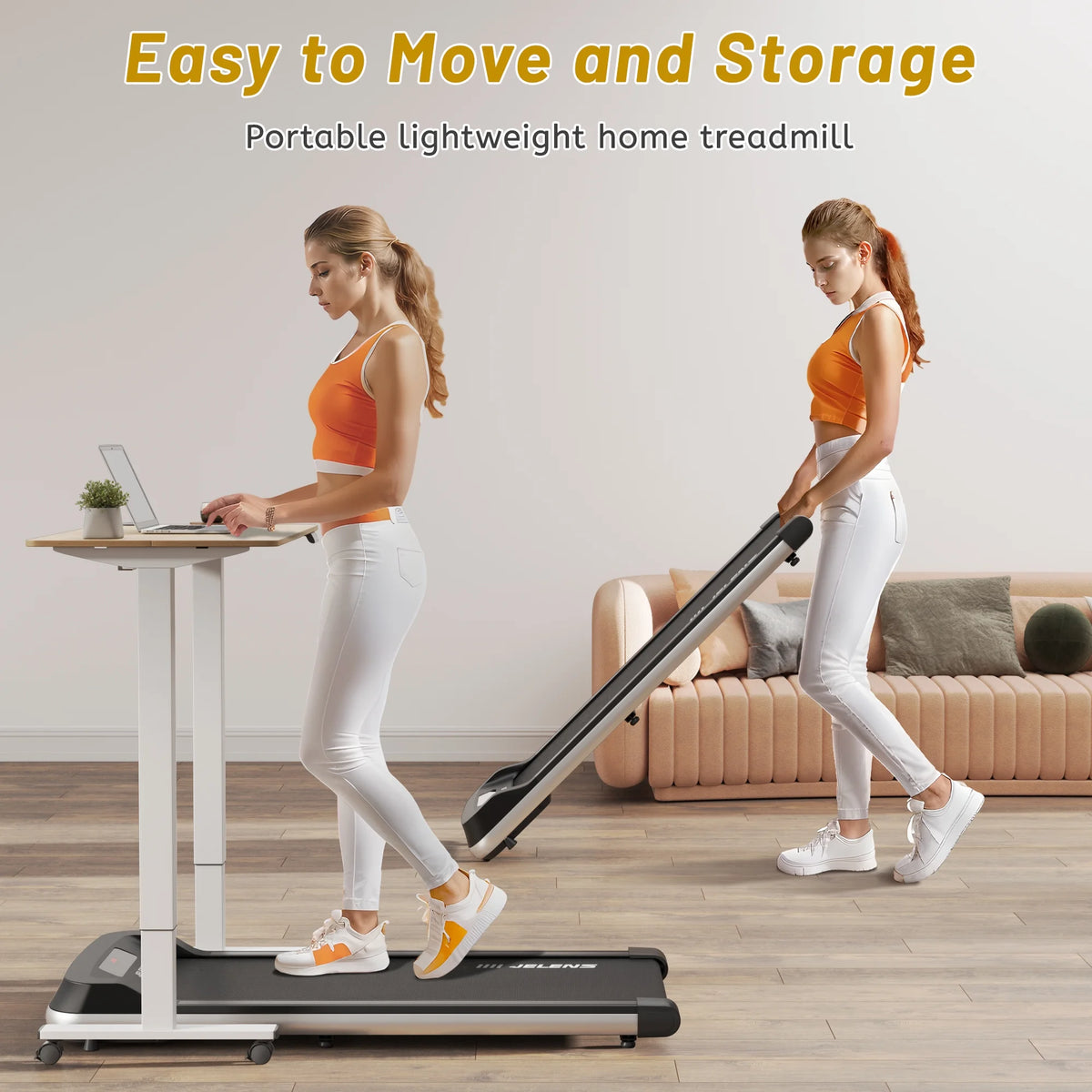 2 in 1 Treadmill with Remote Control H292