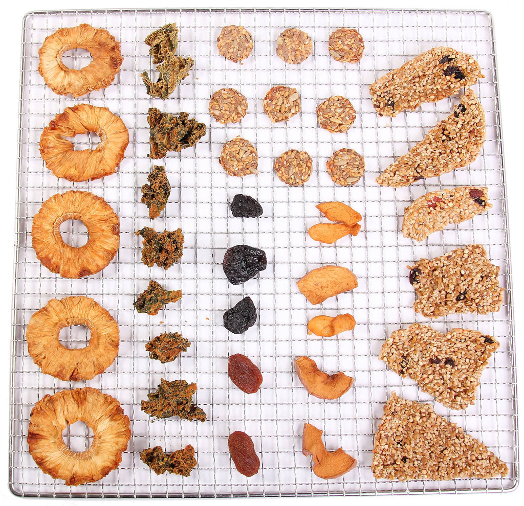 9 Stainless Steel Trays Food Dehydrator Replacement Mesh Screen K60294