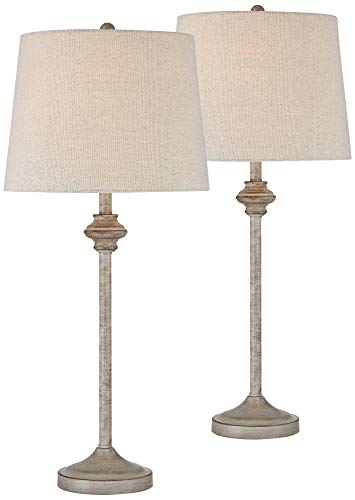 Set of 2 Beige Table Lamps A3504