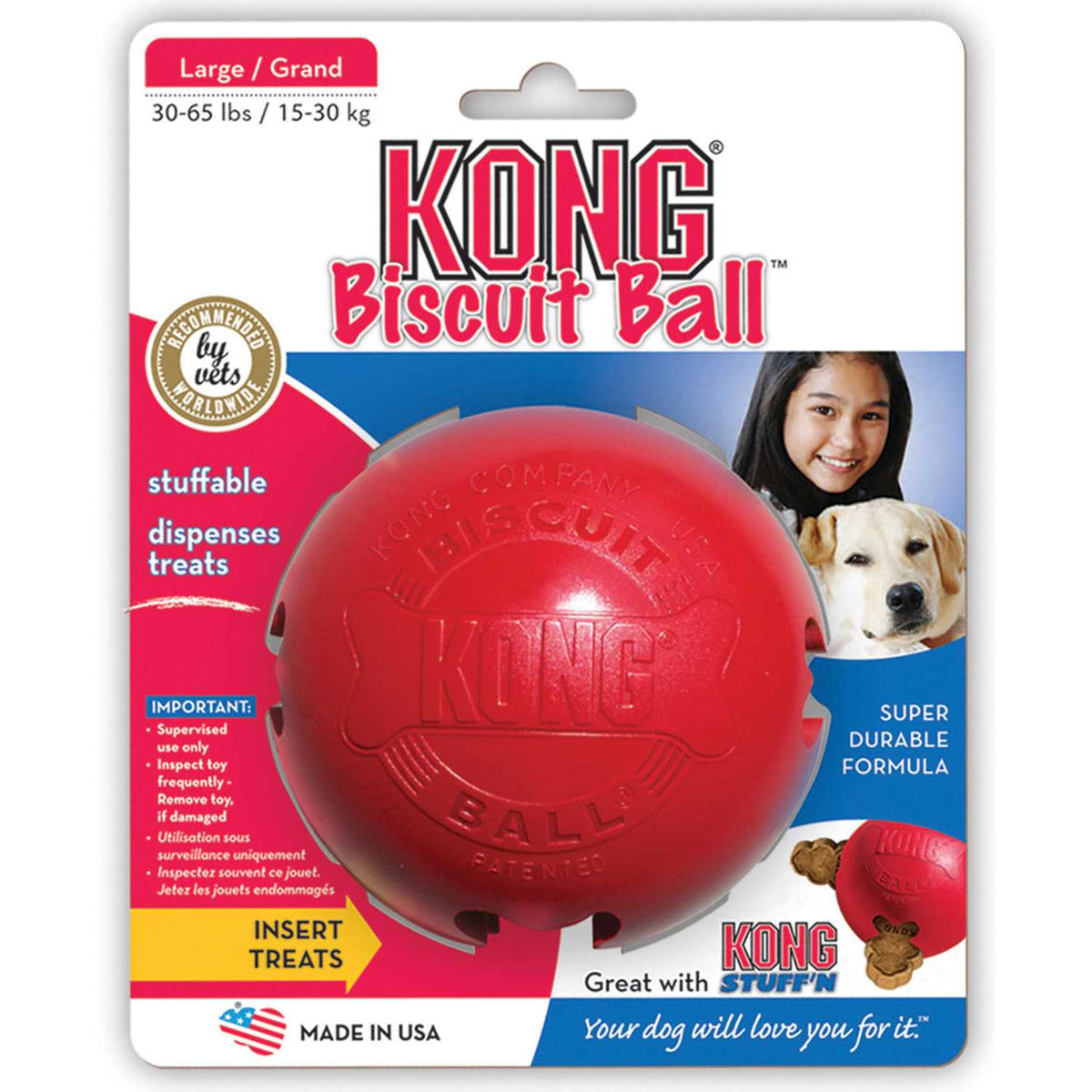 Biscuit Ball Dog Toy U939