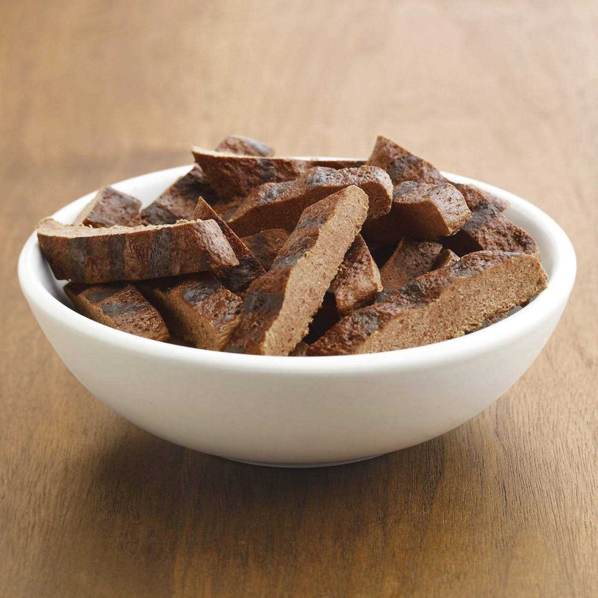 Beef Sausage Slices with Rice Dog Treats Y756198