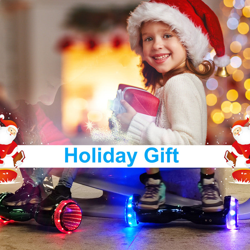 Pink 6.5" Self Balancing Scooter with Bluetooth Speakers & LED Light S30305