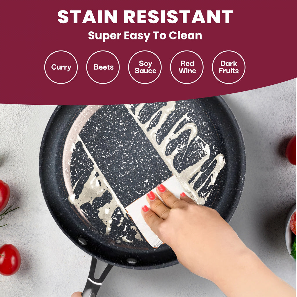20 Pcs Nonstick Granite Stone Cookware and Bakeware Set E703720