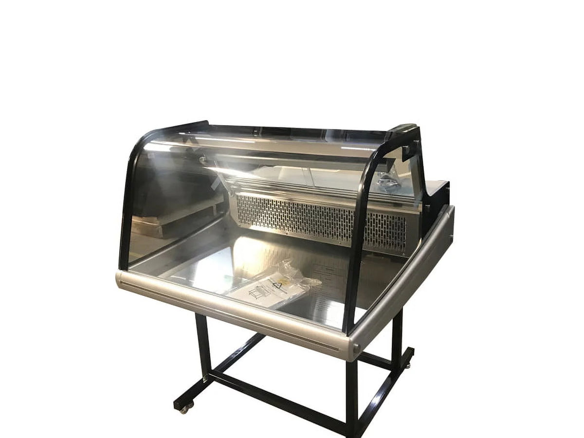 36" Showcase Refrigerator on Wheels F3665