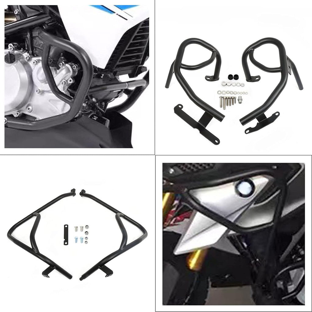 Engine Guard Highway Crash Bars Black Y5296