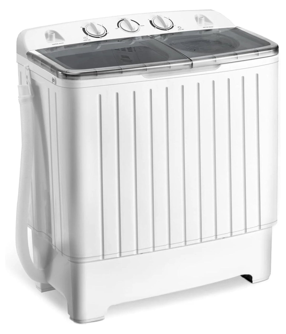 Portable Mini Tub Washer and Dryer Combo 20 lbs Black F85430