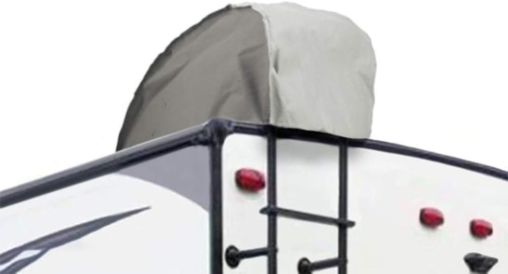 Tan Gray Waterproof Truck Camper Cover G319