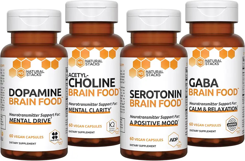240 Total Capsules Brain Supplements S17521