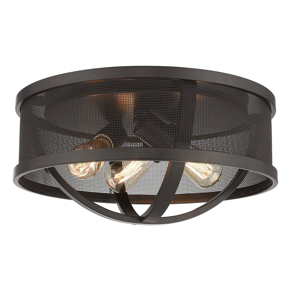 Etruscan Bronze Flush Mount V16010