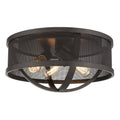 Etruscan Bronze Flush Mount V16010