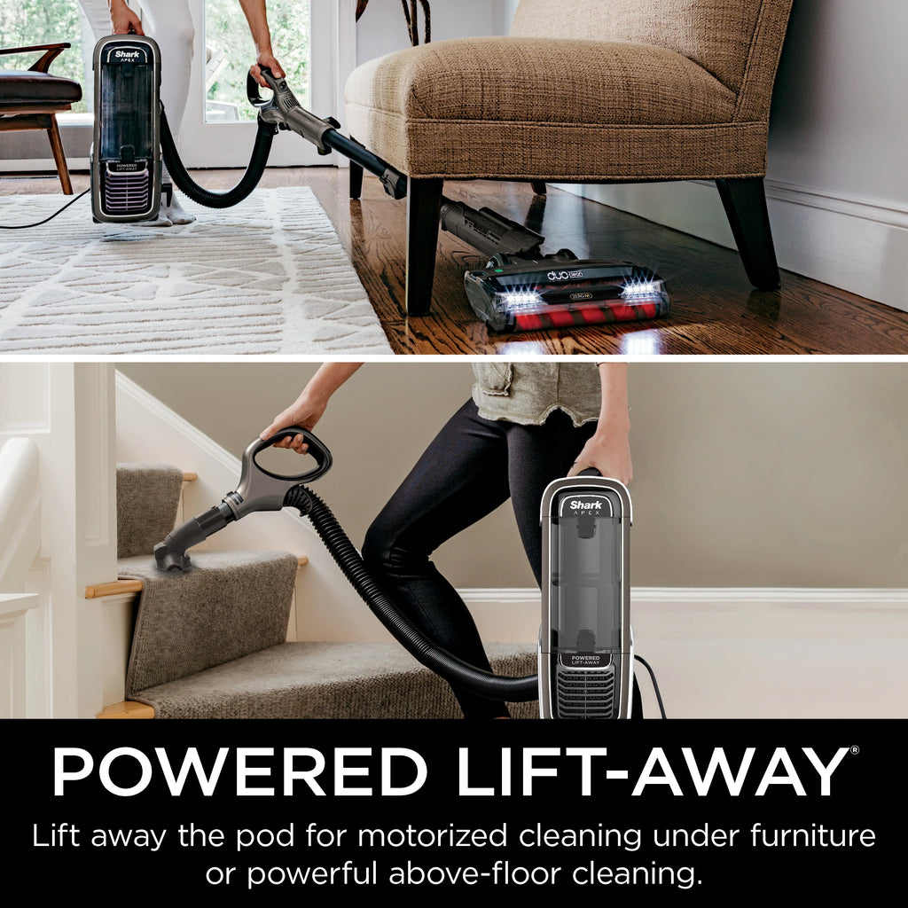 Powered Lift-Away Upright Vacuum with DuoClean Self-Cleaning Z22580