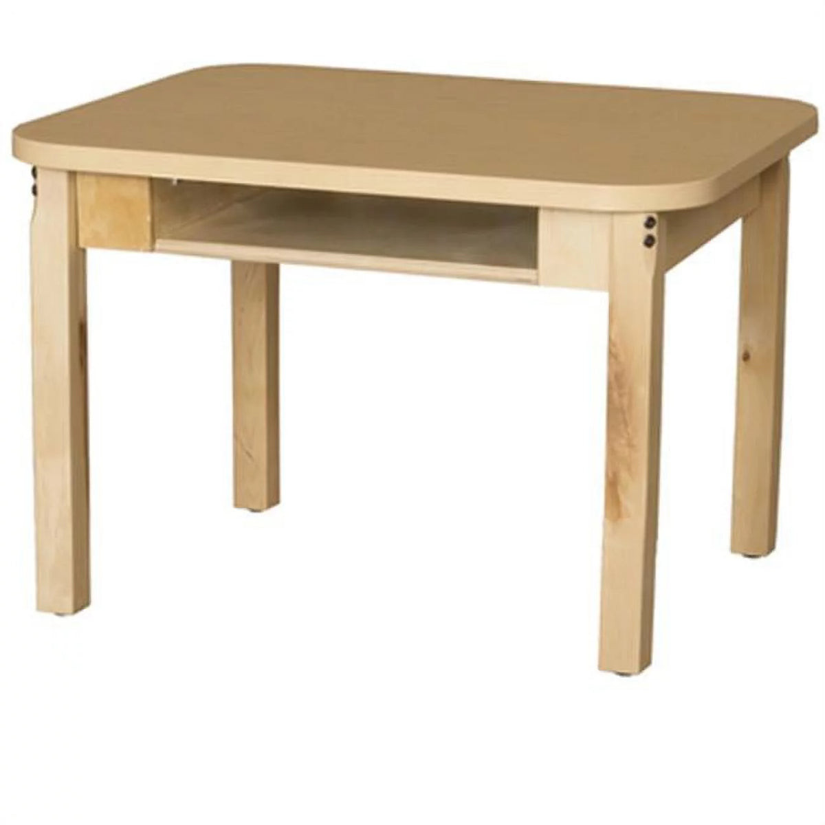 18 x 30 in. High Pressure Laminate Desk With Hardwood Legs X43980