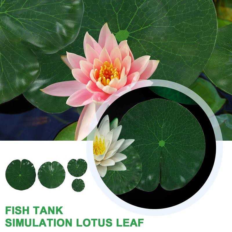 Artificial Lotus Leaves Lily Pads Floating Foam V767