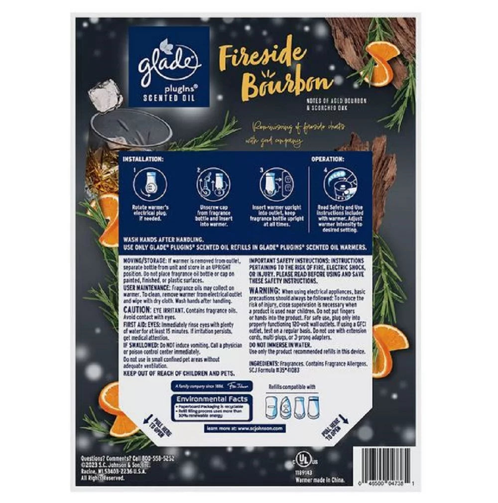 Scented Oil 2 Warmers + 6 Refills G75271