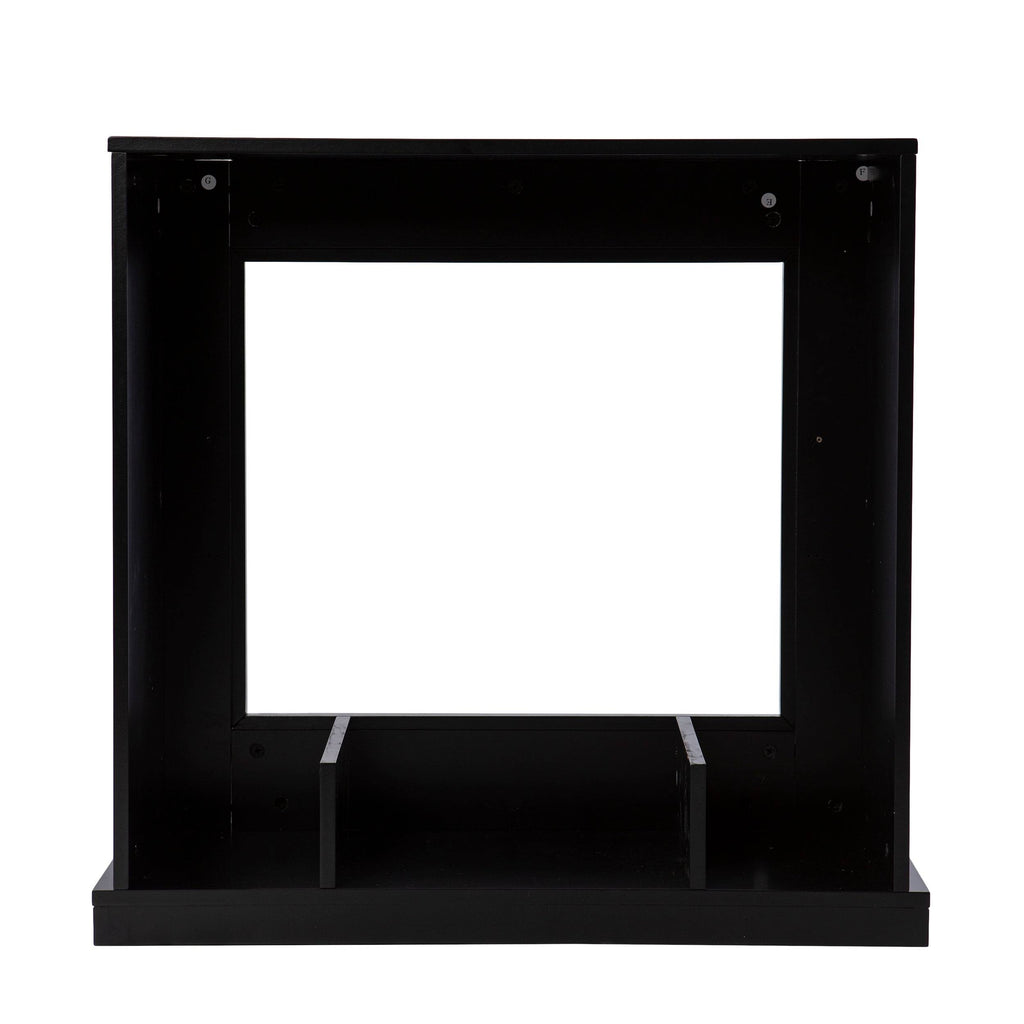 Black Wood Color Changing Fireplace K240