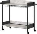 Black and Weathered Oak Cart L730970