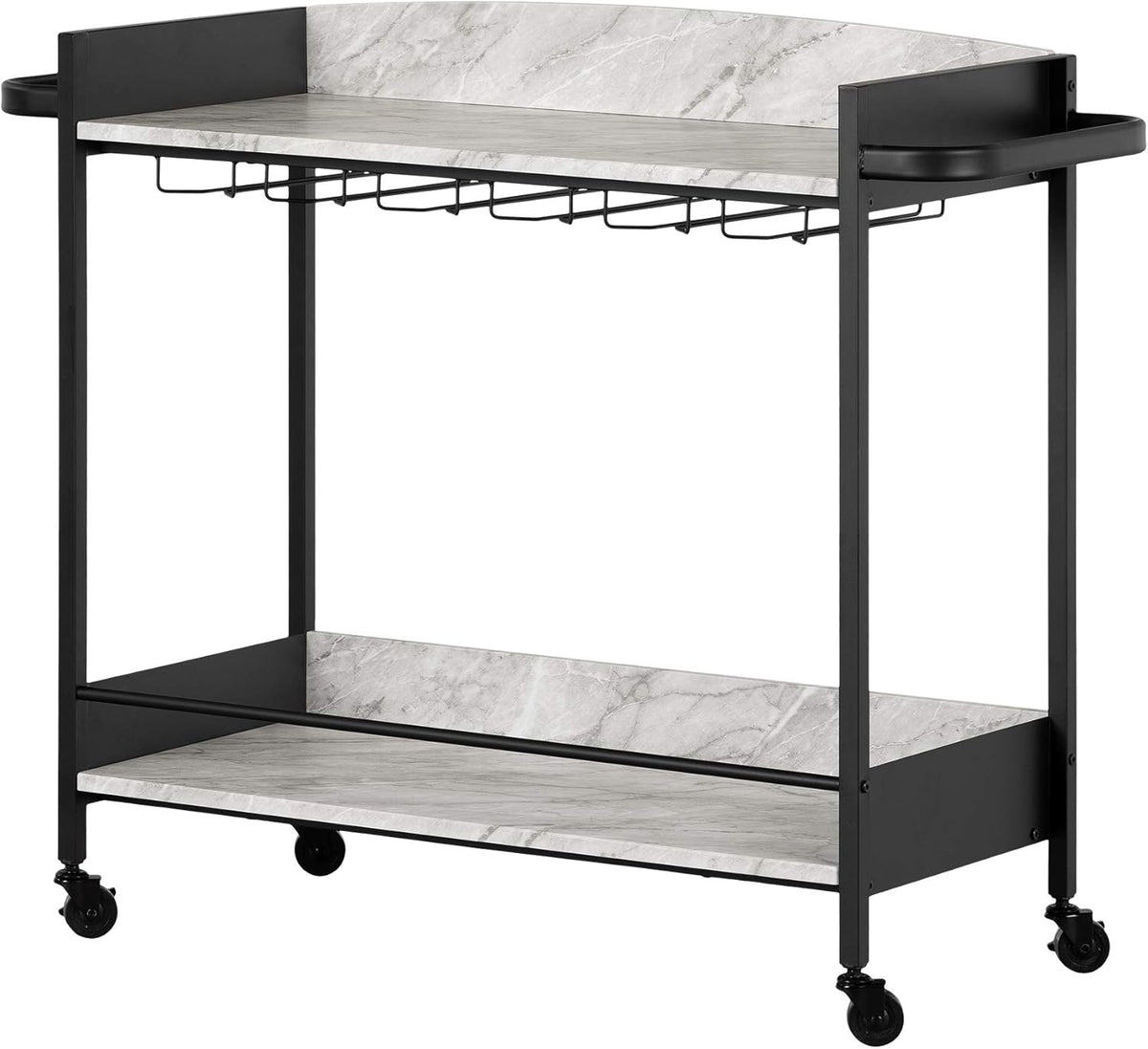 Black and Weathered Oak Cart L730970