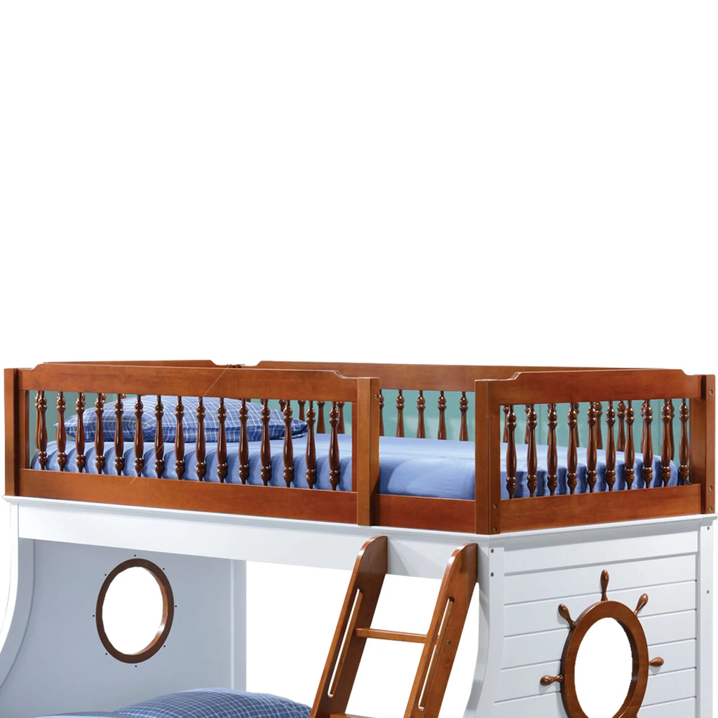 Wooden Twin/Full Bunk Bed D4915