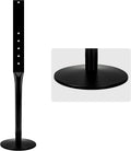 Heavy Duty Cast Iron Sign Base with 12 Diameter Bottom Round Base, 48 Movable Sign Stand Pack of 2 C928778