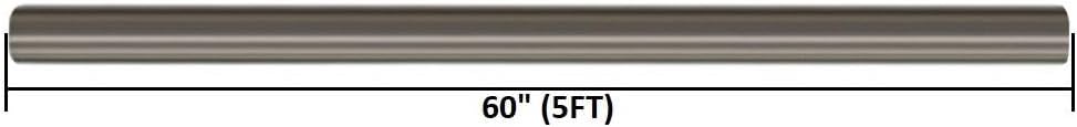 Stainless Steel Straight Exhaust Pipe 2" OD 5' Long Pack of 2 Y408