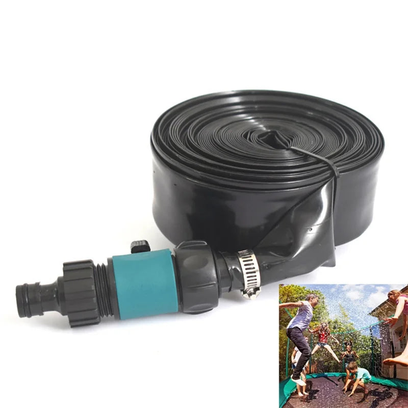 Trampoline Sprinkler Water Sprayer Game Toys Accessories 39.4ft T19330