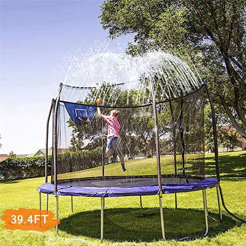Trampoline Sprinkler Water Sprayer Game Toys Accessories 39.4ft T19330